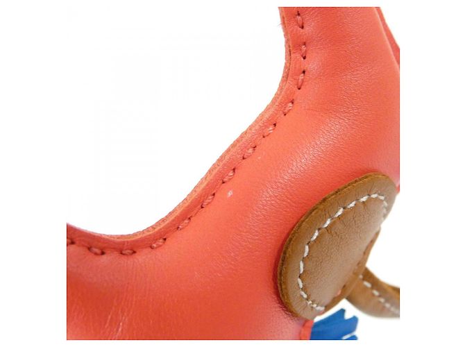 Accessorio charm per borsa Rodeo di Hermès Rosa D'oro - vista 4