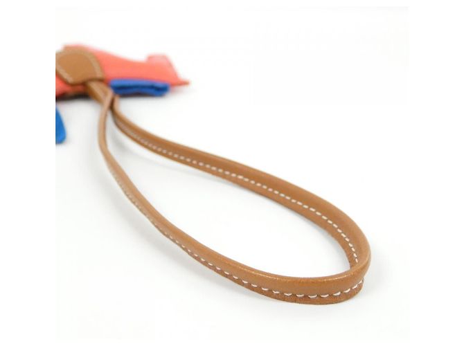 Accessorio charm per borsa Rodeo di Hermès Rosa D'oro - vista 5