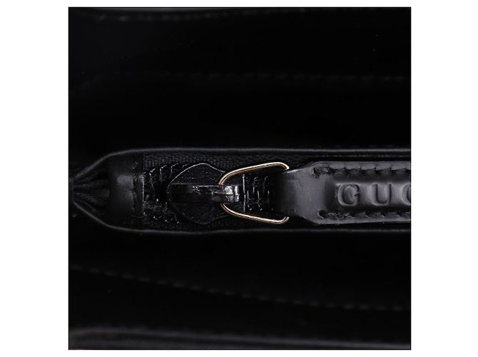 Gucci GG Satin 2-Wege Tote Bag Schwarz - Ansicht 15