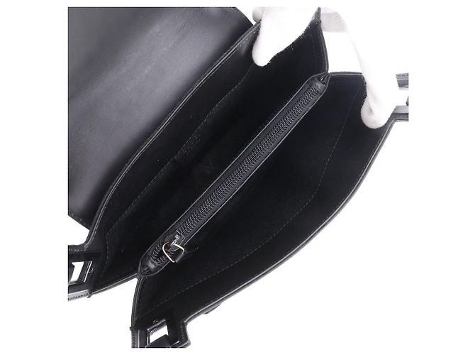 Gucci GG Satin 2-Wege Tote Bag Schwarz - Ansicht 6