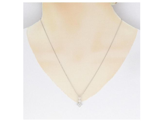 Autre Marque Collana in diamante in oro bianco Au750 Argento - vista 6