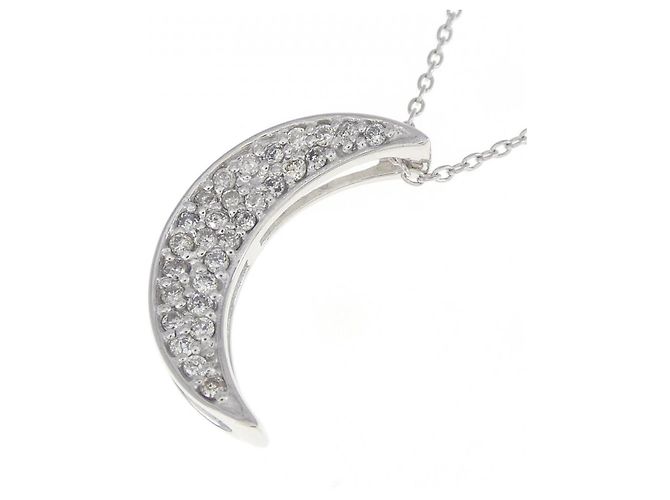 Autre Marque Collana in diamante in oro bianco Au750 Argento - vista 3