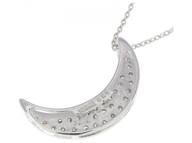 Autre Marque Collana in diamante in oro bianco Au750 Argento - vista 4