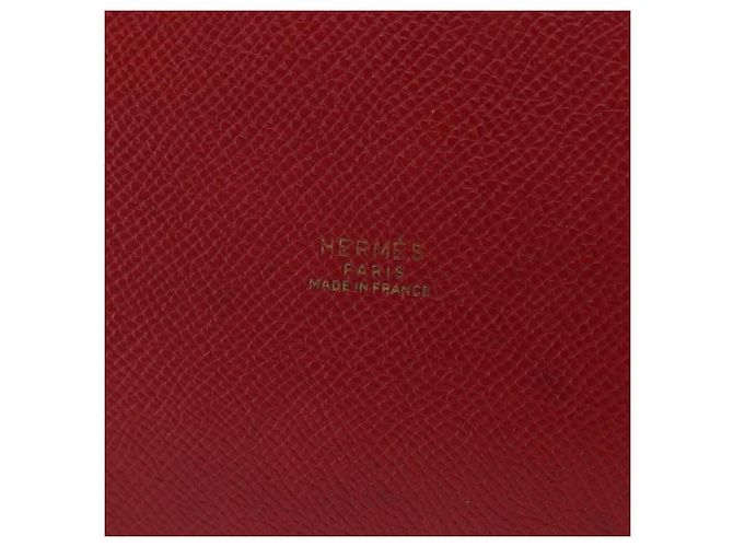 Borsa a mano in pelle Hermès Market 28 Rosso - vista 6