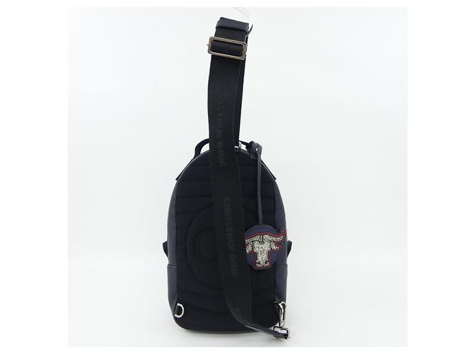 Dior Leder Tote Bag Blau - Ansicht 3