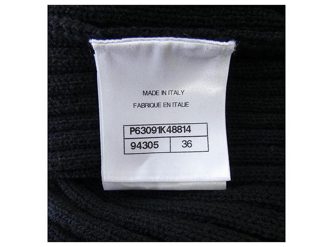 Timeless Cardigan Chanel Nero - vista 5