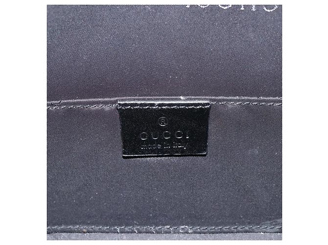 Gucci Zip Hobo in nylon nero - vista 7