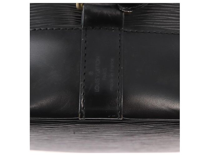 Zaino Randonnee in pelle Epi PM Louis Vuitton Nero - vista 6