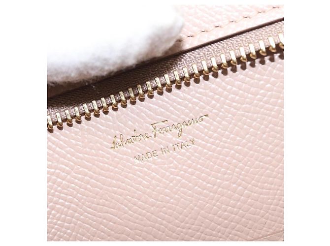 Borsa Vala in pelle Salvatore Ferragamo Rosa - vista 6