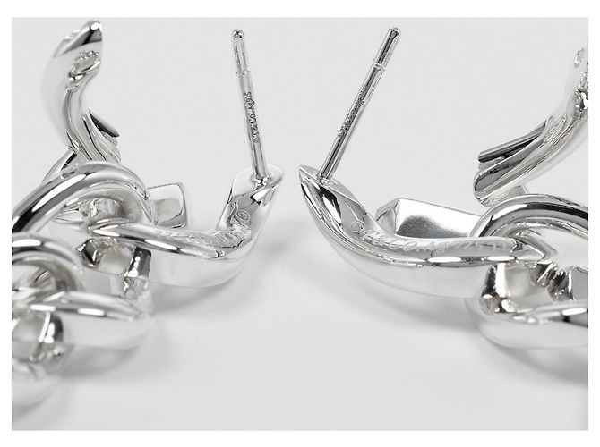 Tiffany & Co Orecchini a goccia in argento 925 Tiffany - vista 5