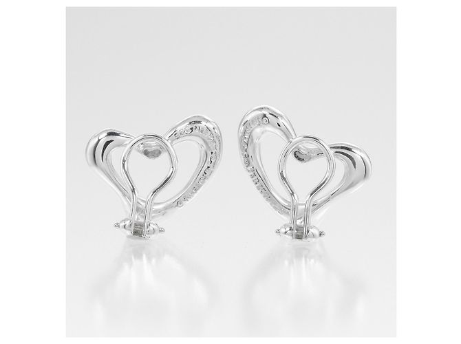 Orecchini Clip Open Heart di Tiffany & Co. - vista 3