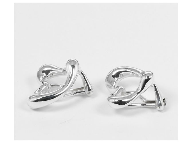 Orecchini Clip Open Heart di Tiffany & Co. - vista 5