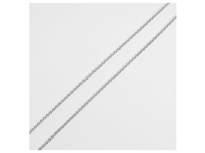 Collana Amuleto Cadena Hermès in Argento 925 - vista 5