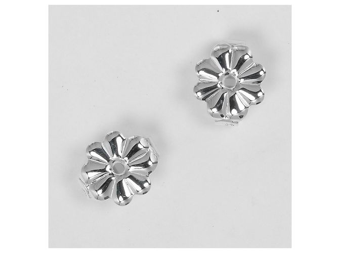 Tiffany & Co Orecchini a goccia in argento 925 con link a forma di cuore Tiffany - vista 6