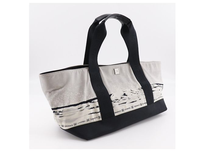 Borsa a Mano Chanel Alta Estate Nero - vista 3