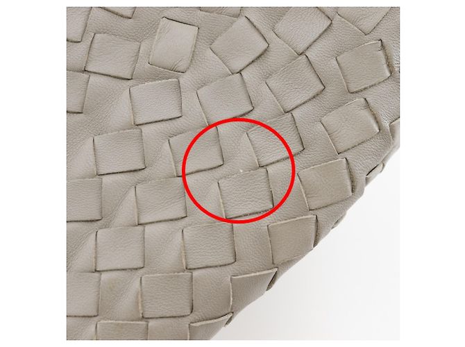 Borsa a spalla bucket Intrecciato grigia Bottega Veneta - vista 16