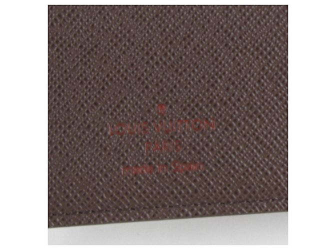 Billetera Bifold Marco Damier Louis Vuitton Castaño - vista 12