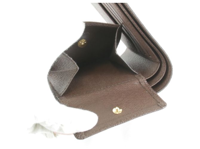 Billetera Bifold Marco Damier Louis Vuitton Castaño - vista 8