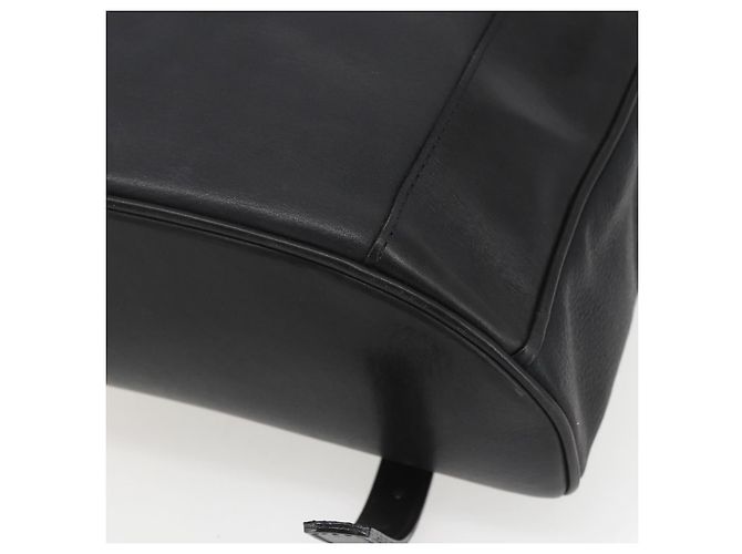 BALLY Zaino in pelle nero e oro Auth ka1313 D'oro - vista 10