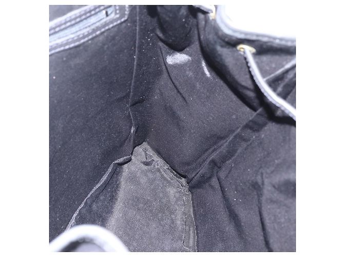 BALLY Zaino in pelle nero e oro Auth ka1313 D'oro - vista 18