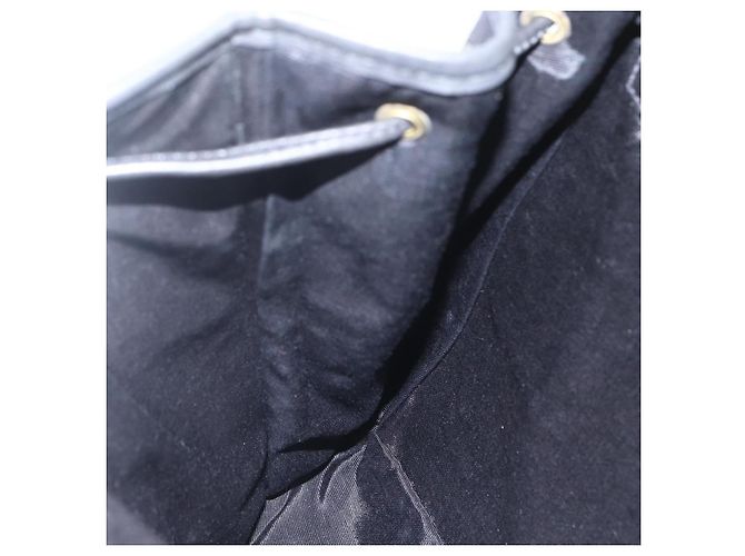 BALLY Zaino in pelle nero e oro Auth ka1313 D'oro - vista 19