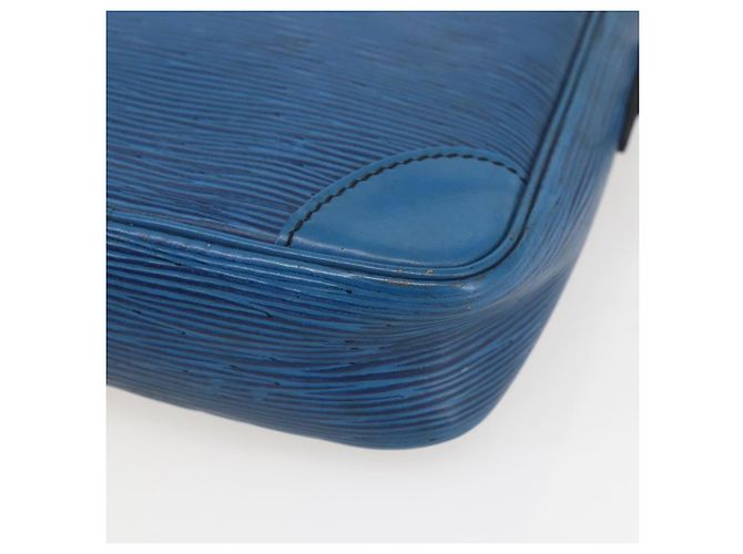 LOUIS VUITTON Bolsa de Hombro Epi Danube Azul M45635 LV Auth 154824 - vista 10
