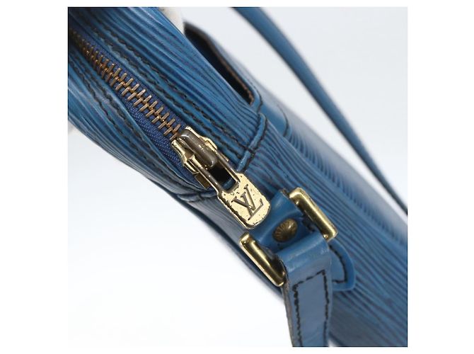 LOUIS VUITTON Bolsa de Hombro Epi Danube Azul M45635 LV Auth 154824 - vista 14
