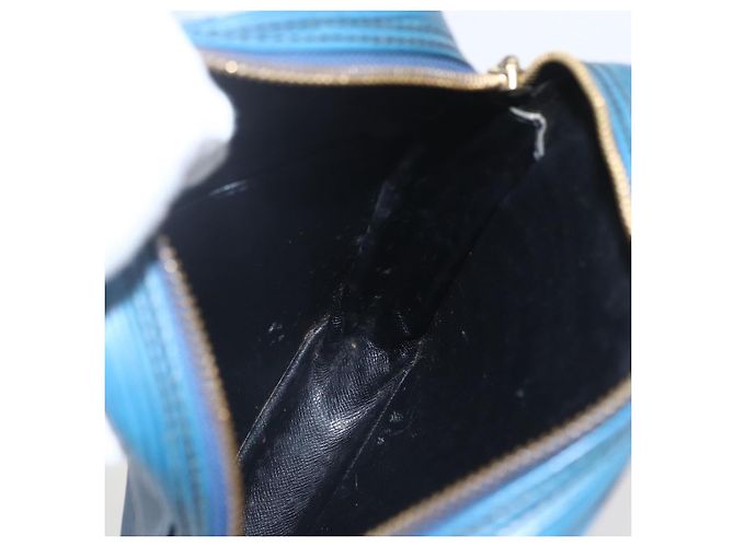 LOUIS VUITTON Bolsa de Hombro Epi Danube Azul M45635 LV Auth 154824 - vista 17