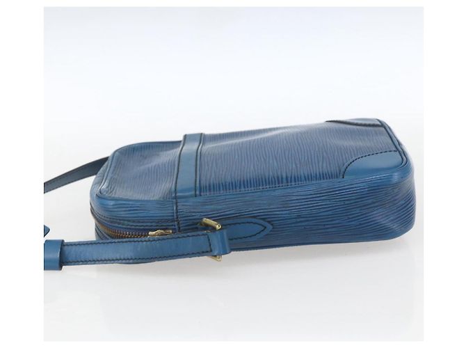 LOUIS VUITTON Bolsa de Hombro Epi Danube Azul M45635 LV Auth 154824 - vista 4