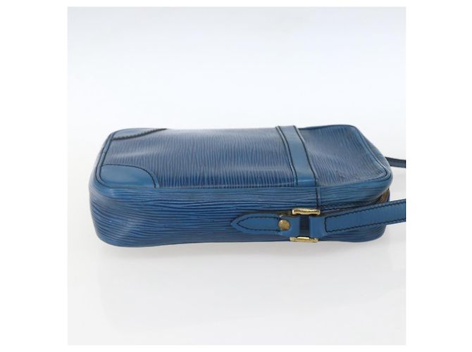 LOUIS VUITTON Bolsa de Hombro Epi Danube Azul M45635 LV Auth 154824 - vista 5