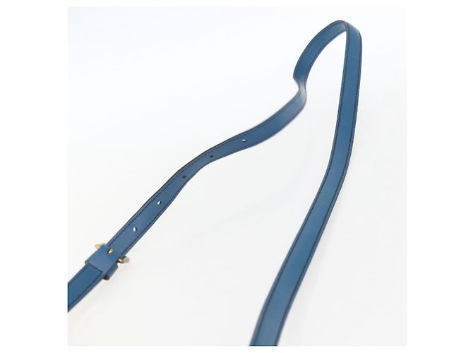 LOUIS VUITTON Bolsa de Hombro Epi Danube Azul M45635 LV Auth 154824 - vista 8