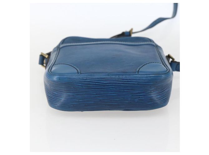 LOUIS VUITTON Bolsa de Hombro Epi Danube Azul M45635 LV Auth 154824 - vista 9