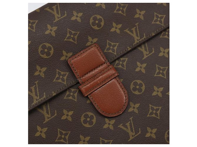 LOUIS VUITTON Briefcase Posh Monogram M53445 LV Auth ep12582 Monogramma - vista 12