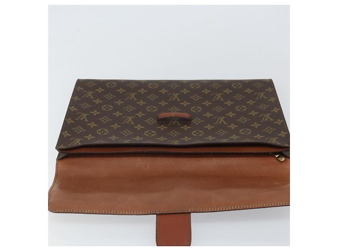 LOUIS VUITTON Briefcase Posh Monogram M53445 LV Auth ep12582 Monogramma - vista 13