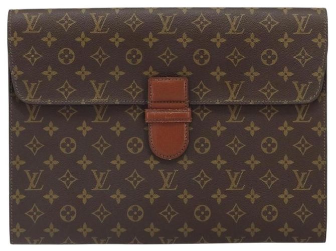 LOUIS VUITTON Briefcase Posh Monogram M53445 LV Auth ep12582 Monogramma - vista 2