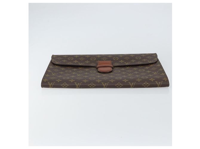 LOUIS VUITTON Briefcase Posh Monogram M53445 LV Auth ep12582 Monogramma - vista 7
