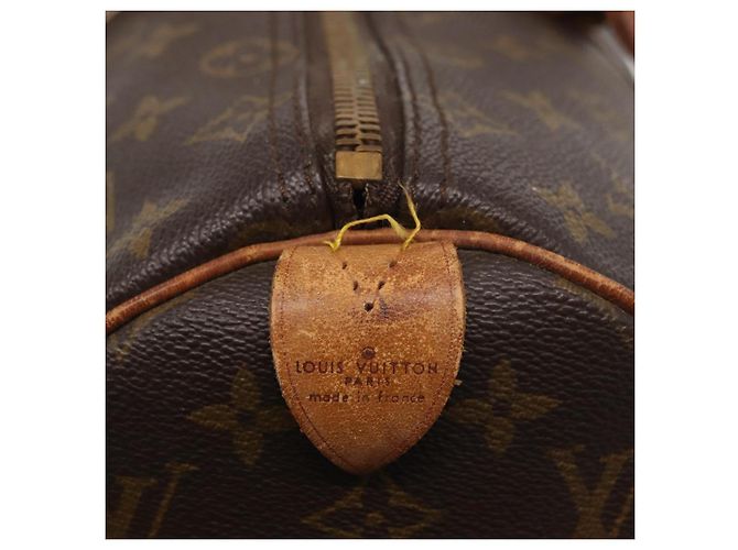 LOUIS VUITTON Borsa Boston Monogram Keepall 50 M41426 Auth LV am10039 Monogramma - vista 14