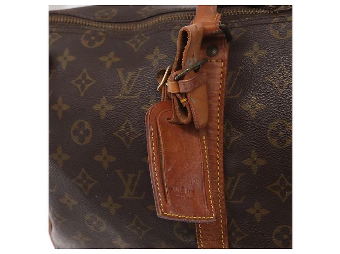 LOUIS VUITTON Borsa Boston Monogram Keepall 50 M41426 Auth LV am10039 Monogramma - vista 15