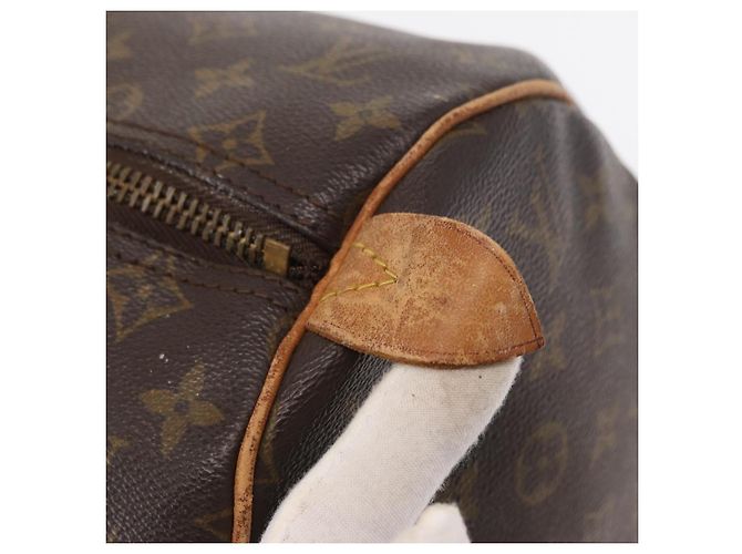 LOUIS VUITTON Borsa Boston Monogram Keepall 50 M41426 Auth LV am10039 Monogramma - vista 16