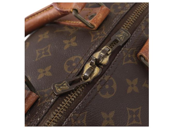 LOUIS VUITTON Borsa Boston Monogram Keepall 50 M41426 Auth LV am10039 Monogramma - vista 18