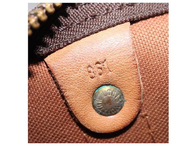 LOUIS VUITTON Borsa Boston Monogram Keepall 50 M41426 Auth LV am10039 Monogramma - vista 22