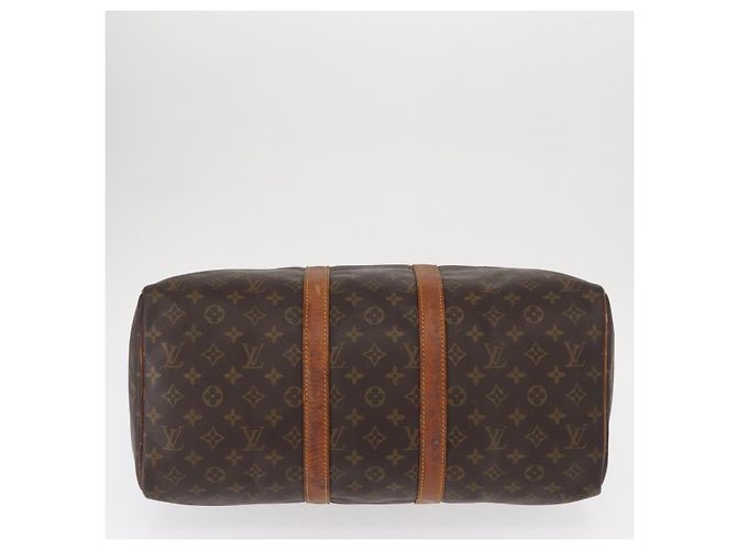 LOUIS VUITTON Borsa Boston Monogram Keepall 50 M41426 Auth LV am10039 Monogramma - vista 9