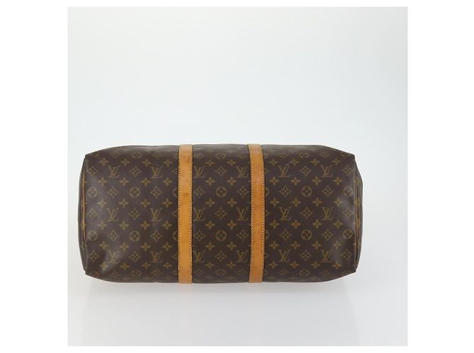 LOUIS VUITTON Sac Boston Monogram Keepall 50 M41426 LV Auth 157303 Monogramme - vue 9