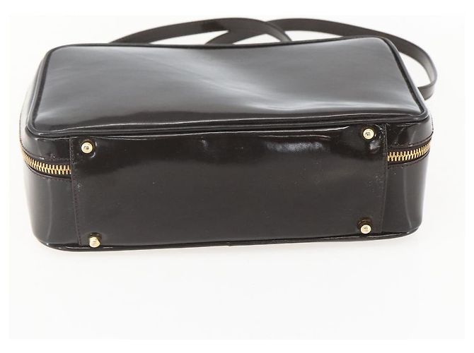 GUCCI Vanity Bag Emaille 2way Braun Gold 000 2122 0565 Auth am10324 Golden - Ansicht 11