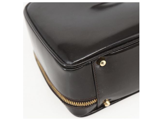 GUCCI Vanity Bag Emaille 2way Braun Gold 000 2122 0565 Auth am10324 Golden - Ansicht 15