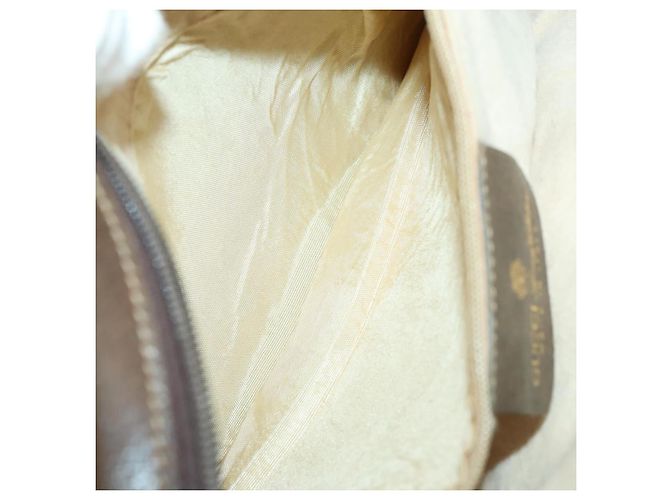 Borsa Sherry Line GG Supreme Web di GUCCI in PVC beige e oro 41 001 4085 Auth 156428 D'oro - vista 20