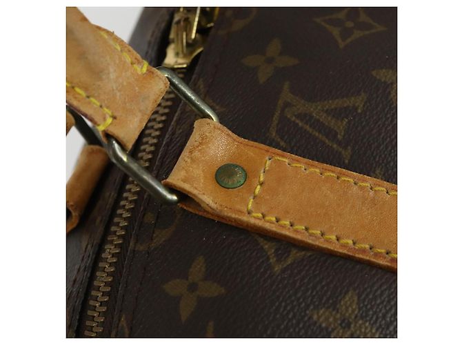 LOUIS VUITTON Borsa Boston Monogram Keepall 50 M41426 LV Auth 158283 Monogramma - vista 14