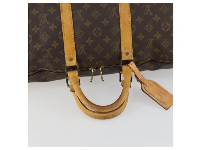 LOUIS VUITTON Borsa Boston Monogram Keepall 50 M41426 LV Auth 158283 Monogramma - vista 7