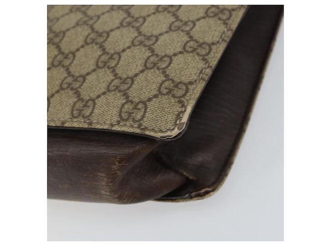 GUCCI GG Supreme Business Bag PVC Beige 34044 Auth ar13890 - Ansicht 10