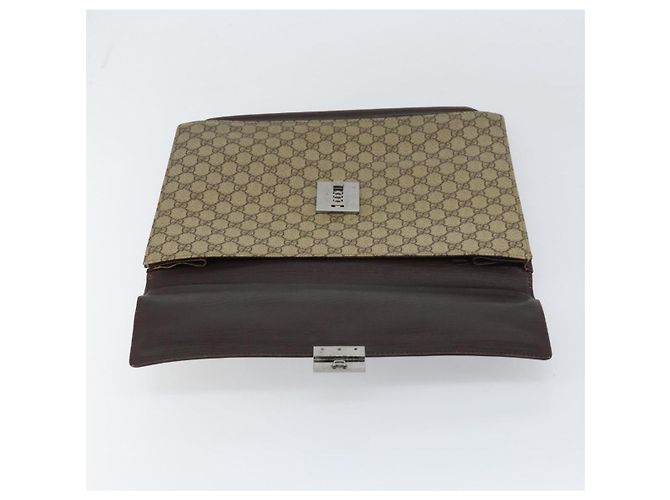 GUCCI GG Supreme Business Bag PVC Beige 34044 Auth ar13890 - Ansicht 17